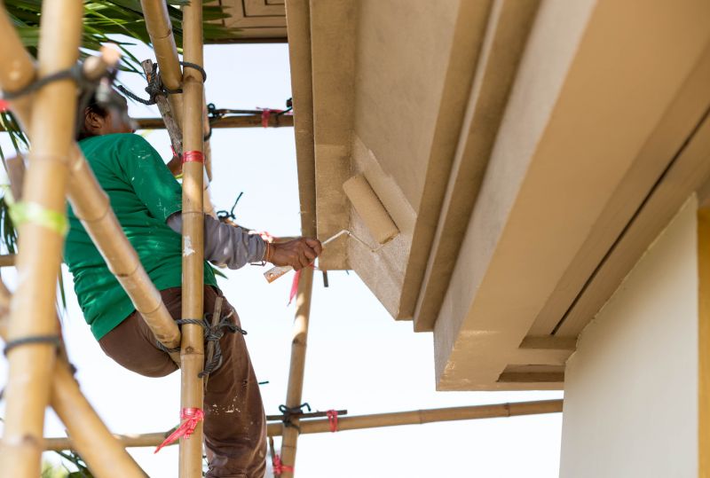 Office Building Painting detail